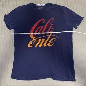 Guess Blue and Orange Short Sleeve Tee